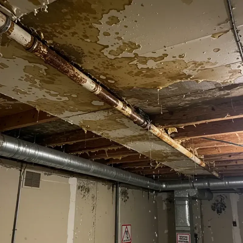 Ceiling Water Damage Repair in West Marion, NC